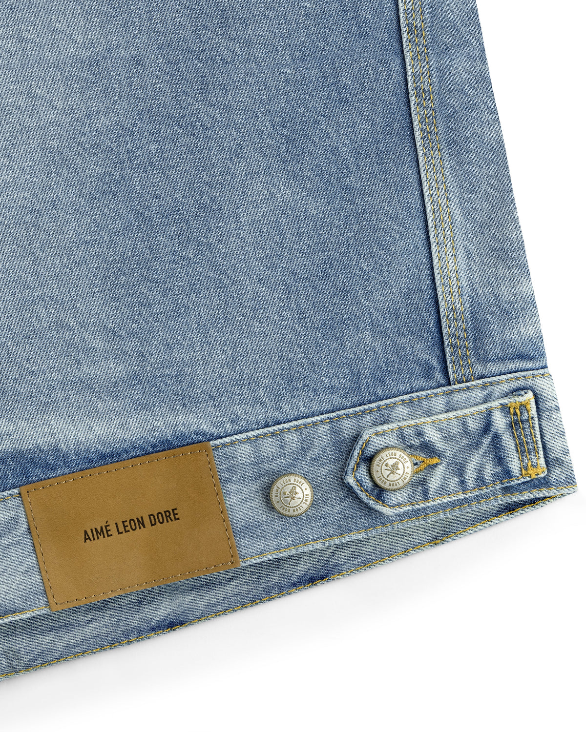 Aimé Leon Dore Discount - Denim Trucker Jacket Evening blue