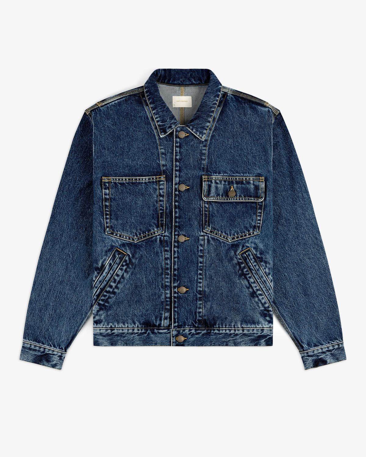 Aimé Leon Dore Premium - Denim Trucker Jacket Evening blue