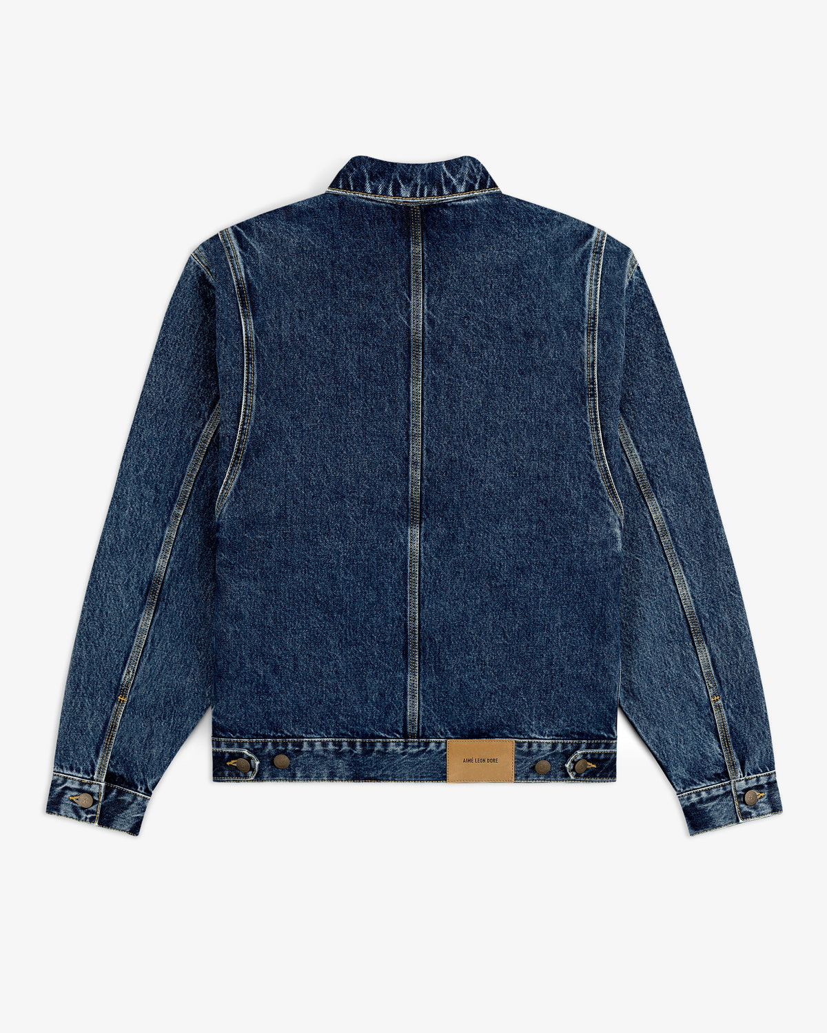 Aimé Leon Dore Premium - Denim Trucker Jacket Evening blue