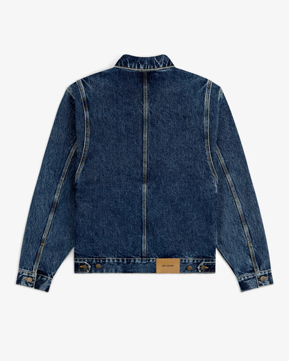 Aimé Leon Dore Premium - Denim Trucker Jacket Evening blue