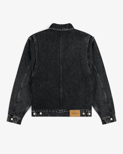 Aimé Leon Dore Discount - Denim Trucker Jacket Evening blue