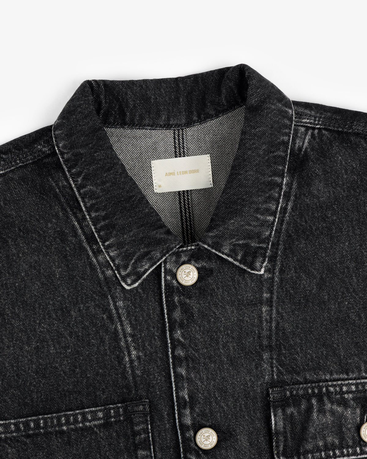 Aimé Leon Dore Discount - Denim Trucker Jacket Evening blue