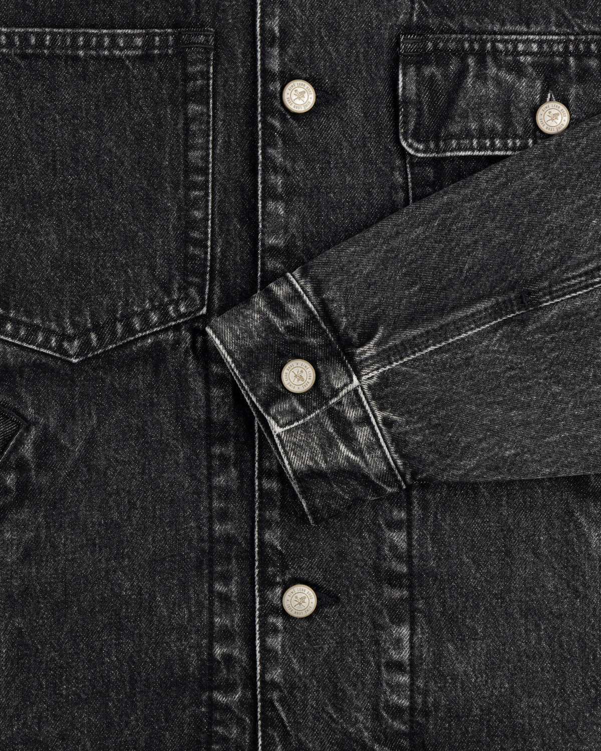 Aimé Leon Dore Discount - Denim Trucker Jacket Evening blue
