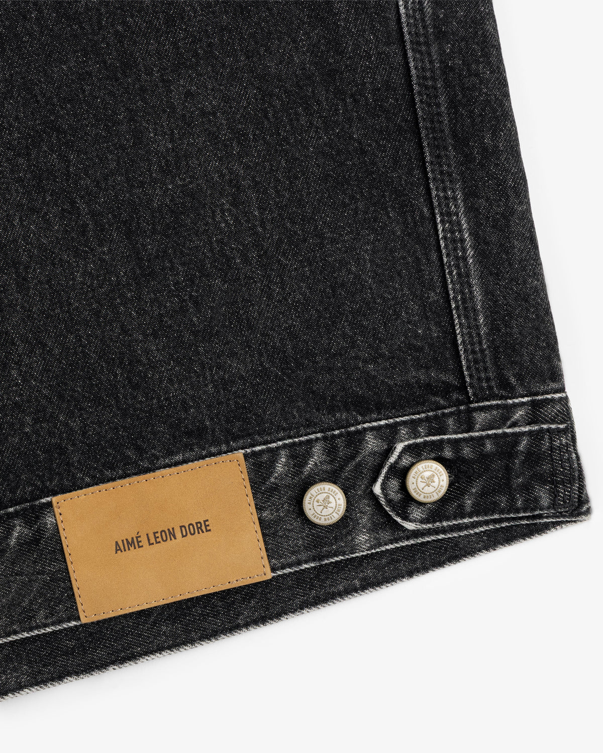 Aimé Leon Dore Discount - Denim Trucker Jacket Evening blue
