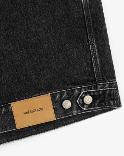 Aimé Leon Dore Discount - Denim Trucker Jacket Evening blue
