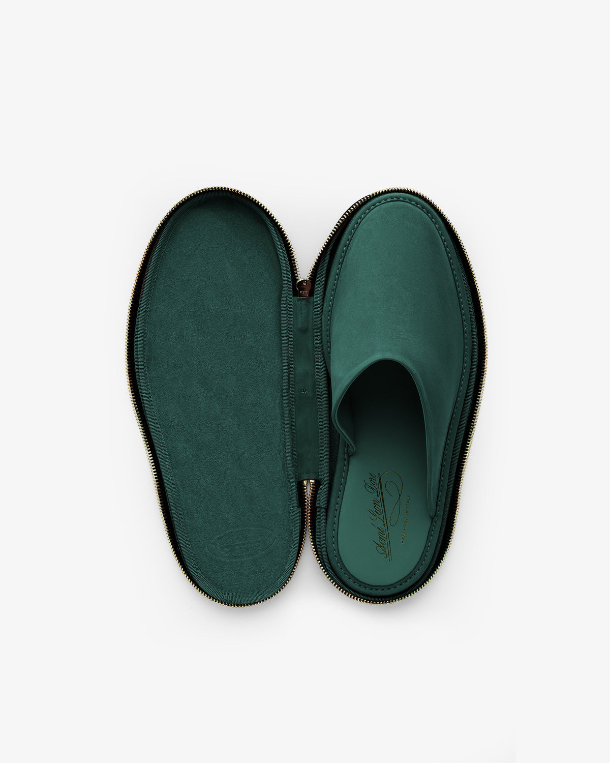 Aimé Leon Dore New - Nubuck Travel Slipper Evening blue