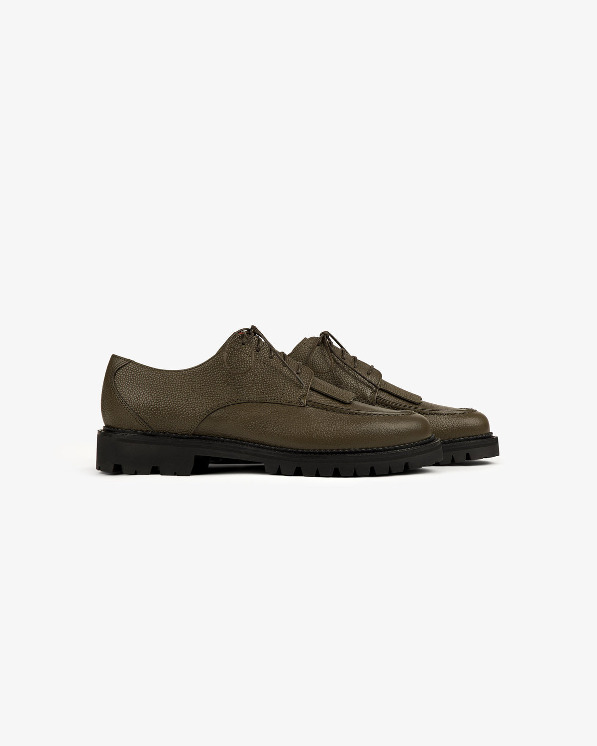 Aimé Leon Dore Special Offer - Leather Lug Sole Derby Grape leaf