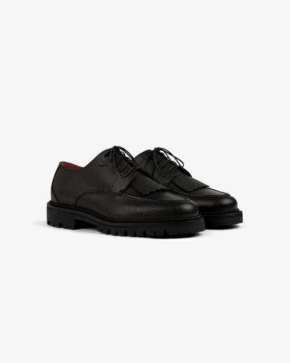 Aimé Leon Dore Signature - Leather Lug Sole Derby Black