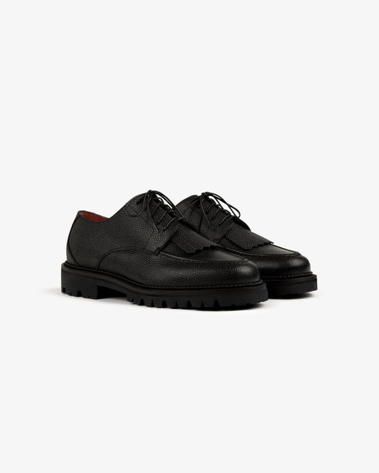 Aimé Leon Dore Signature - Leather Lug Sole Derby Black