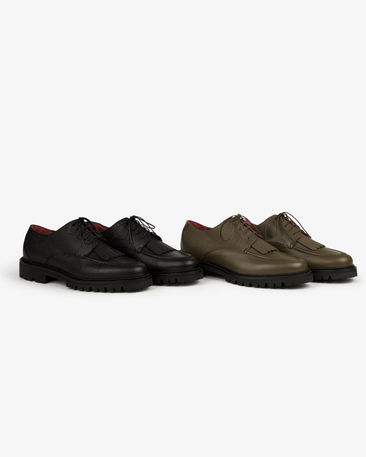 Aimé Leon Dore Signature - Leather Lug Sole Derby Black
