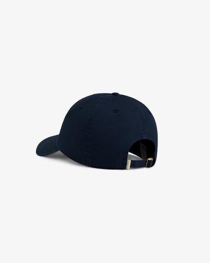 Aimé Leon Dore Top Pick - Washed Script Chino Hat Navy blazer