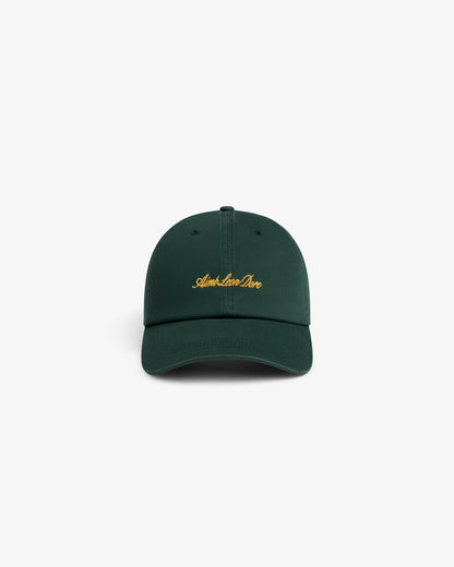 Aimé Leon Dore New - Washed Script Chino Hat Pine grove