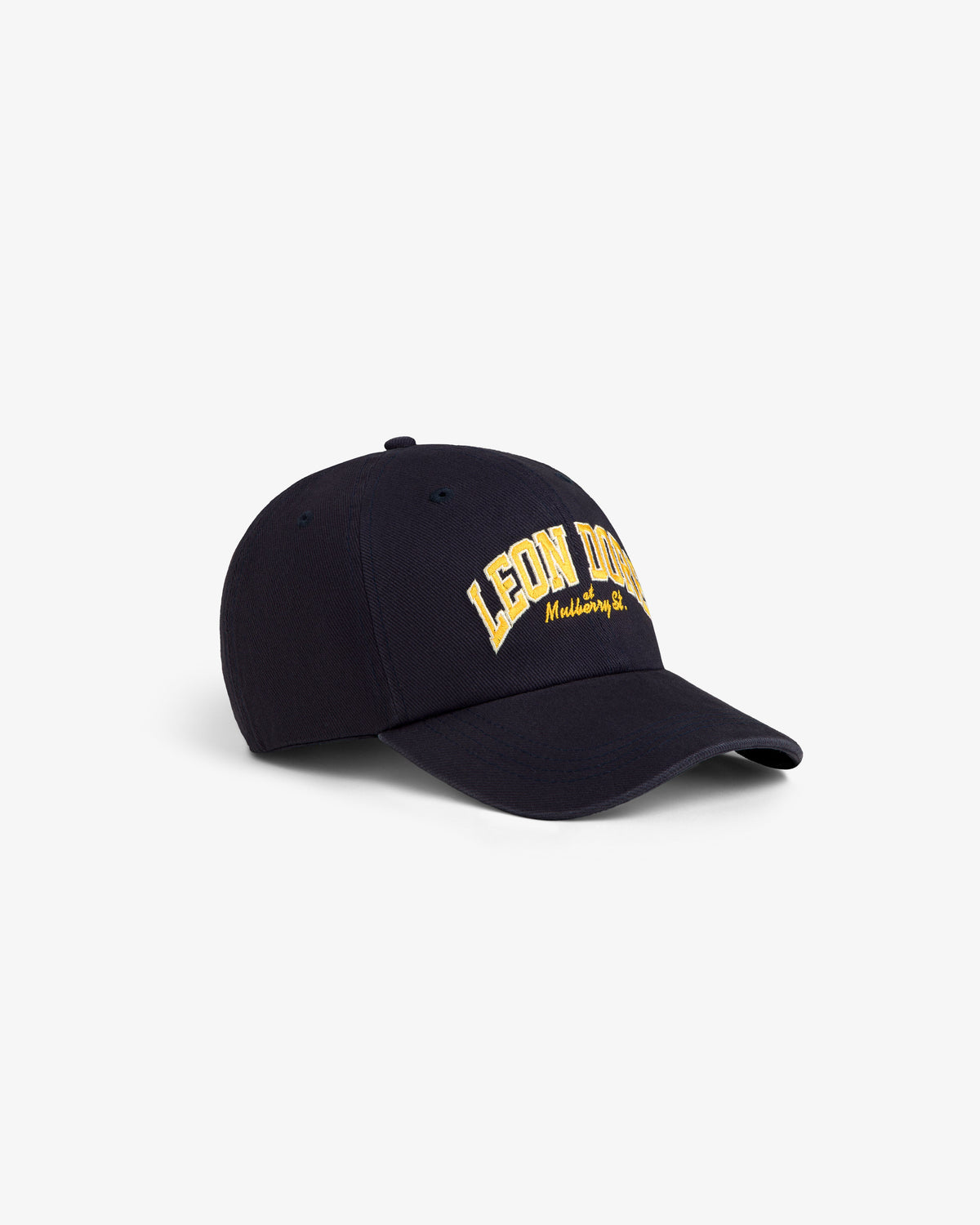 Aimé Leon Dore Exclusive - Mulberry Letterman Hat Navy blazer