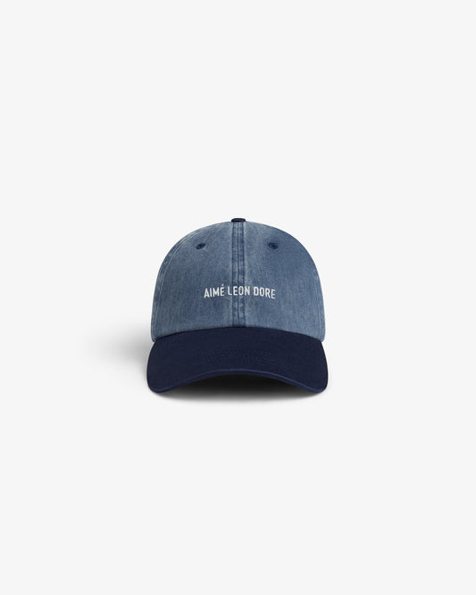Aimé Leon Dore Great Value - Pigment Dyed Logo Hat Blue indigo