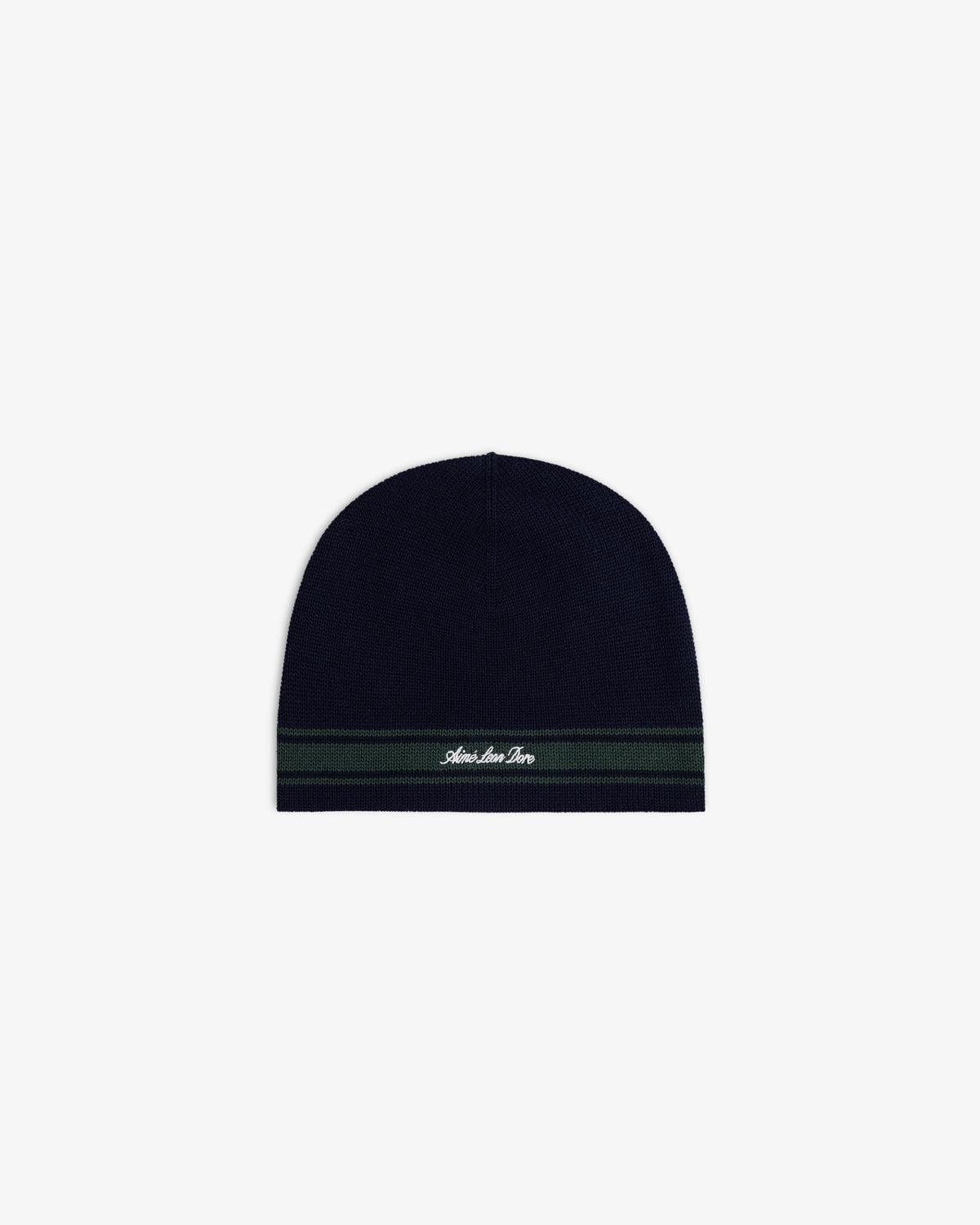Aimé Leon Dore Quality - Stripe Knit Beanie Navy blazer