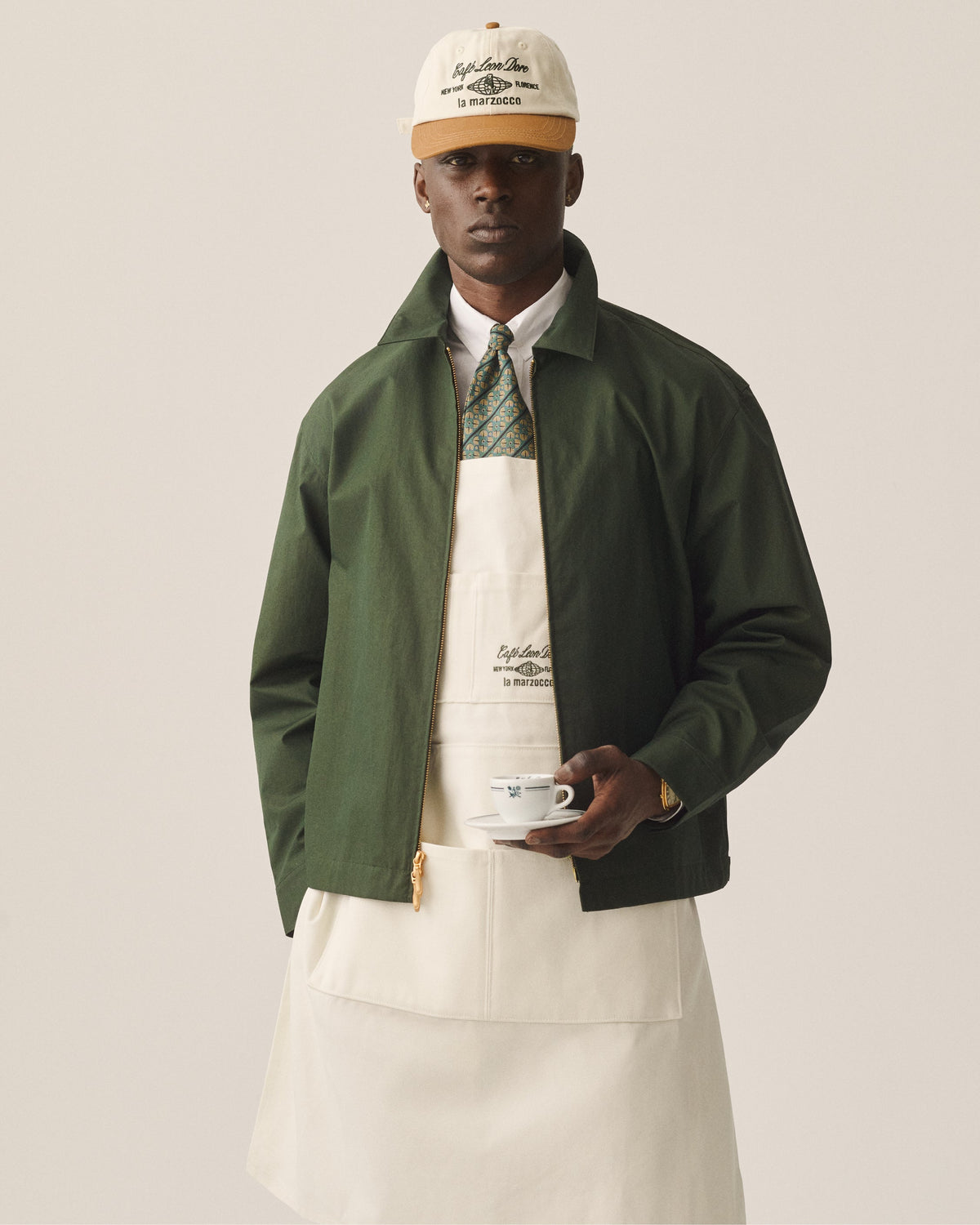Aimé Leon Dore Best Seller - Café Leon Dore / La Marzocco Hat Evening blue