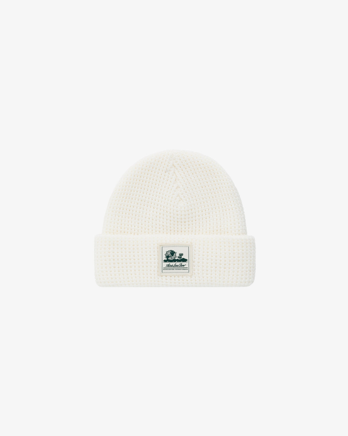 Aimé Leon Dore Best Seller - Waffle Knit Beanie Natural