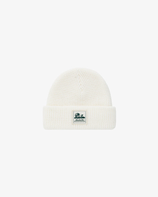 Aimé Leon Dore Best Seller - Waffle Knit Beanie Natural