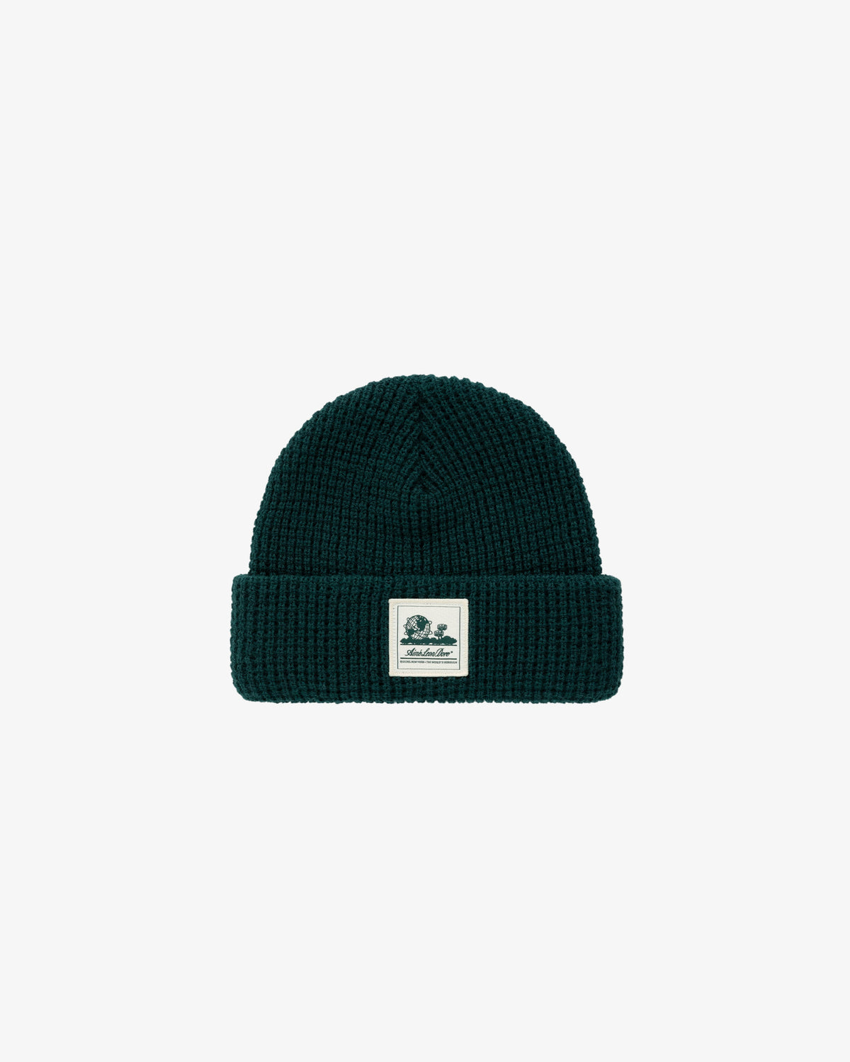 Aimé Leon Dore Recommended - Waffle Knit Beanie Hunter green