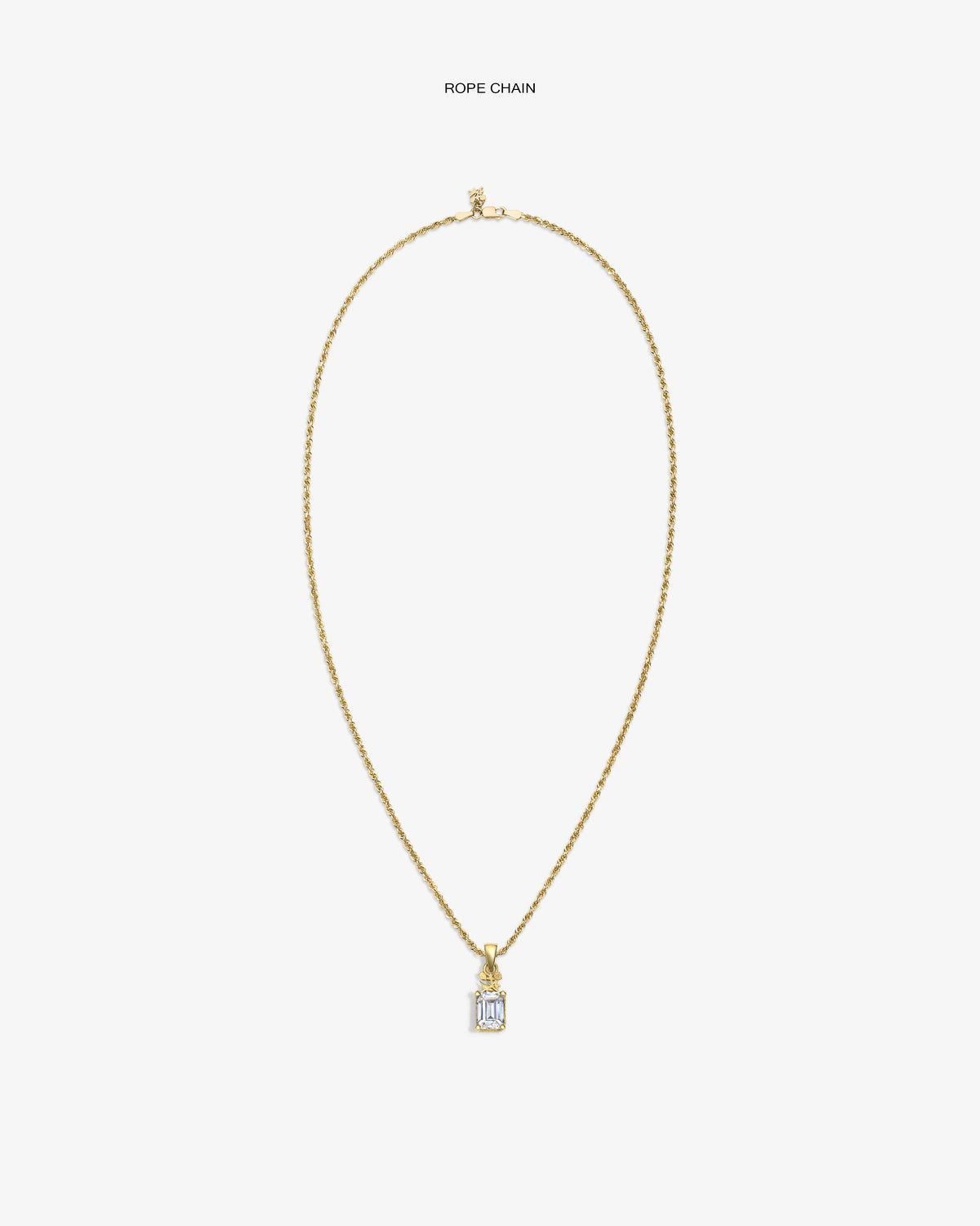 Aimé Leon Dore Top Pick - 14Kt Gold Crest Gemstone Pendant Evening blue