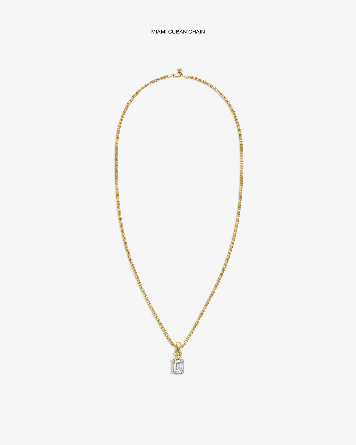 Aimé Leon Dore Top Pick - 14Kt Gold Crest Gemstone Pendant Evening blue