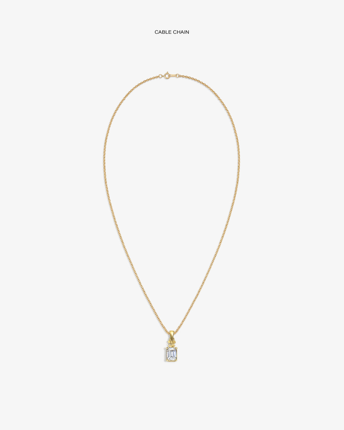 Aimé Leon Dore Top Pick - 14Kt Gold Crest Gemstone Pendant Evening blue
