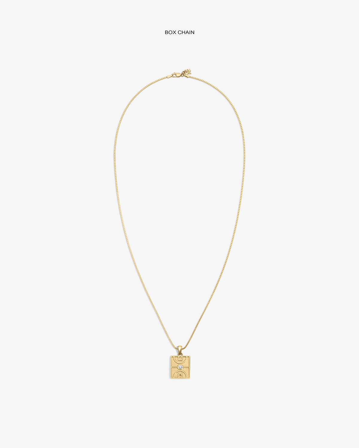 Aimé Leon Dore Everyday - 14Kt Gold Diamond Court Pendant Evening blue