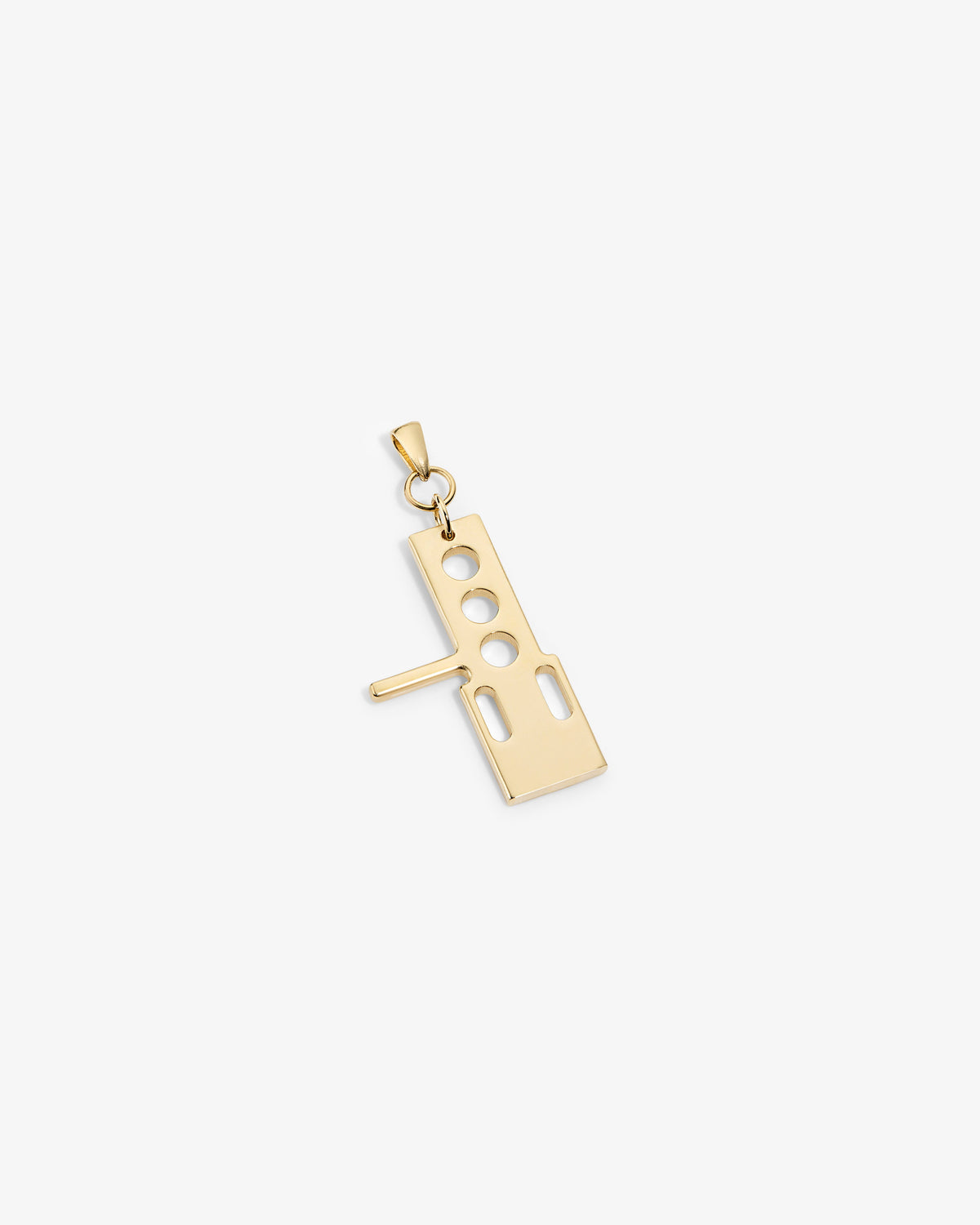 Aimé Leon Dore Deals - ALD / Technics 14Kt Gold Pendant Evening blue