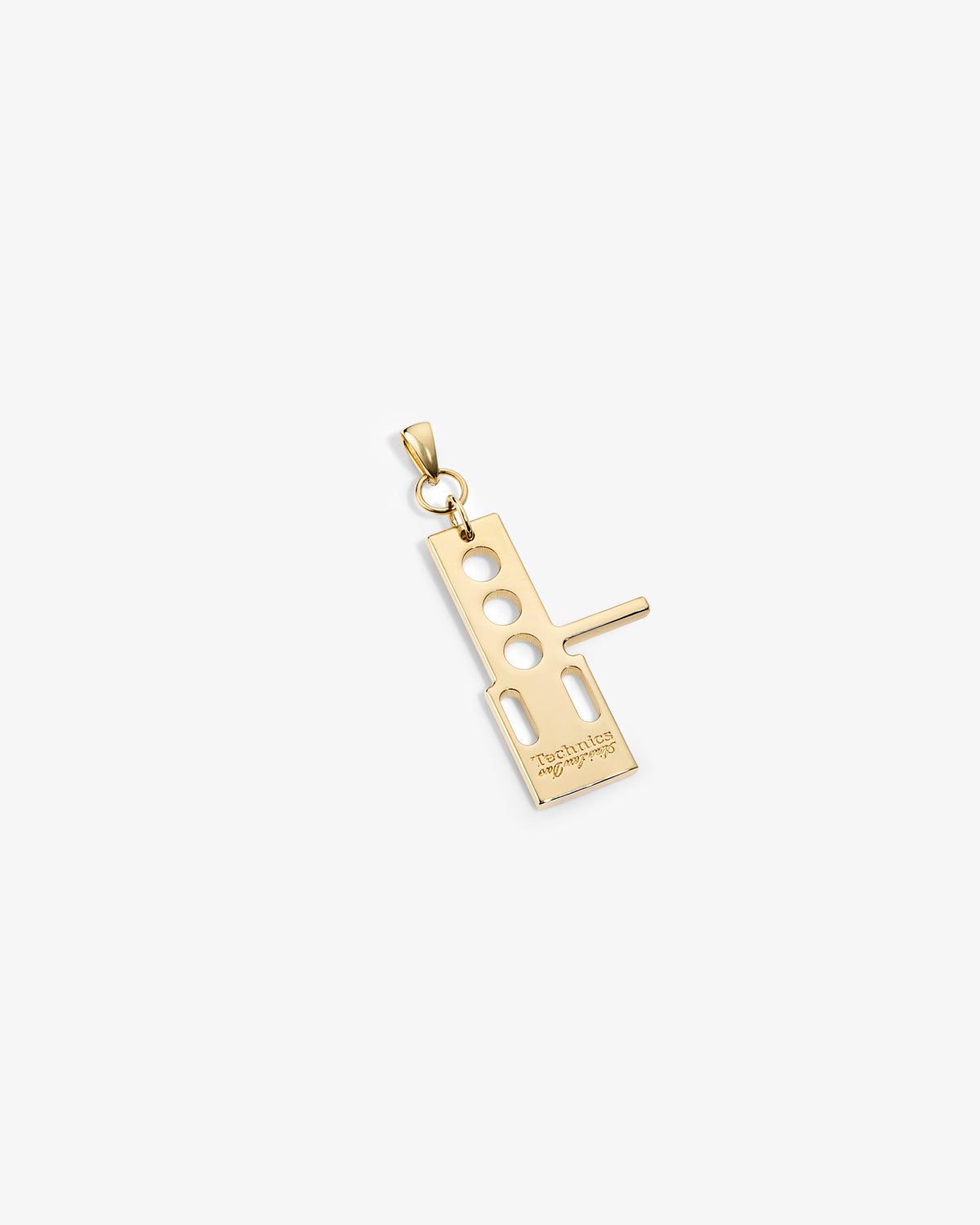 Aimé Leon Dore Deals - ALD / Technics 14Kt Gold Pendant Evening blue