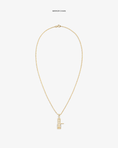 Aimé Leon Dore Deals - ALD / Technics 14Kt Gold Pendant Evening blue