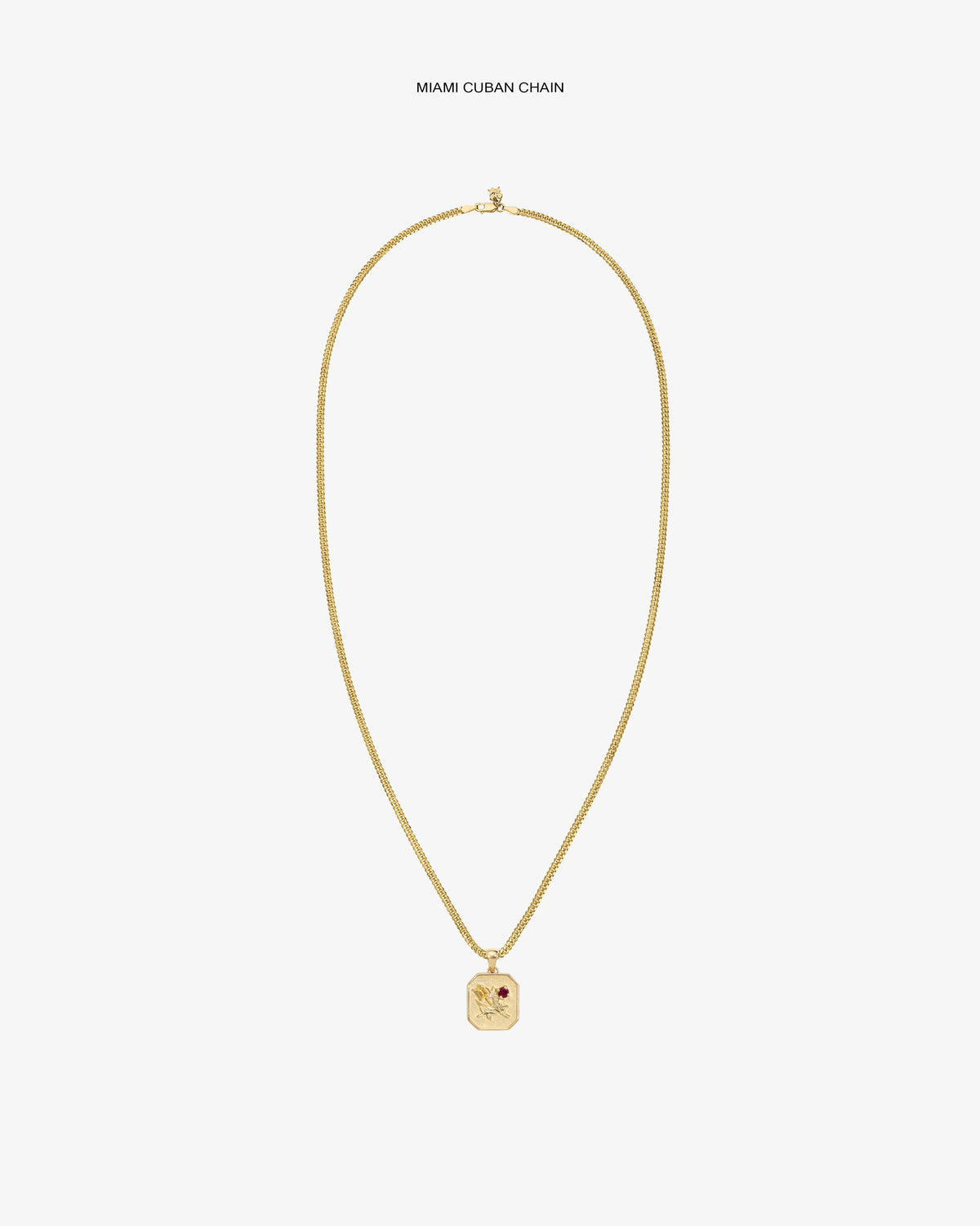 Aimé Leon Dore Smart Buy - 14Kt Gold Queens Crest Relief Pendant Evening blue