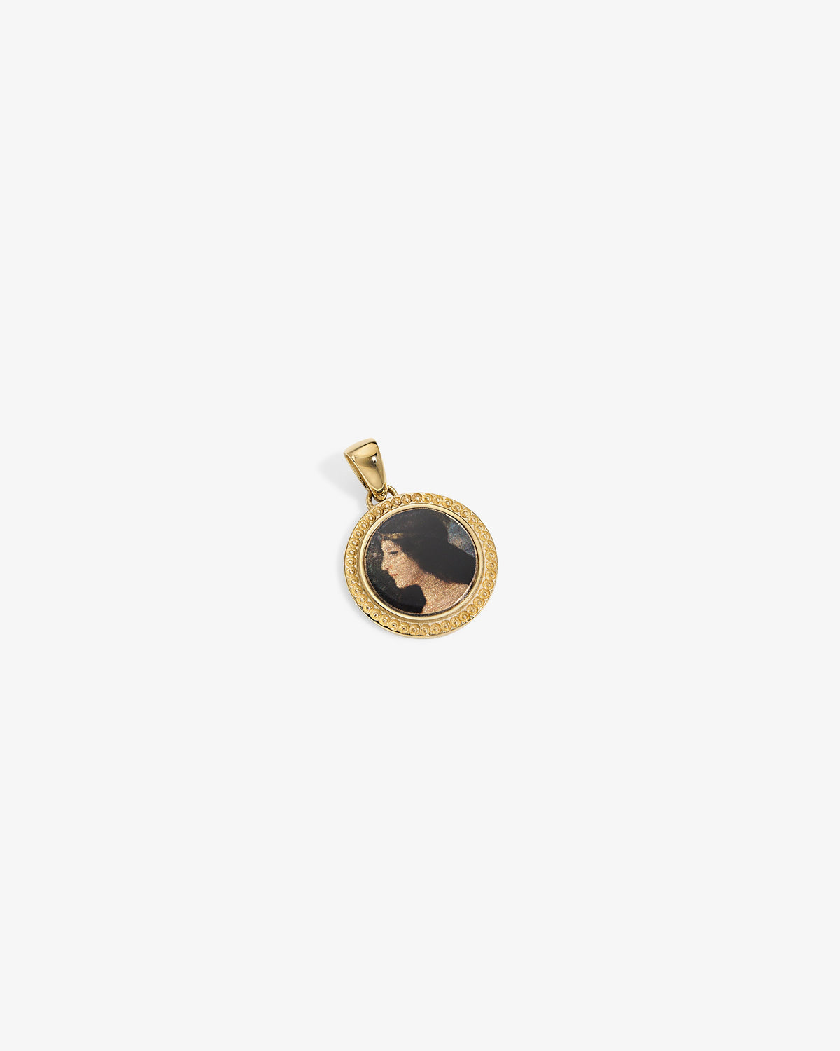Aimé Leon Dore Exclusive - 14Kt Gold Hera Pendant Evening blue