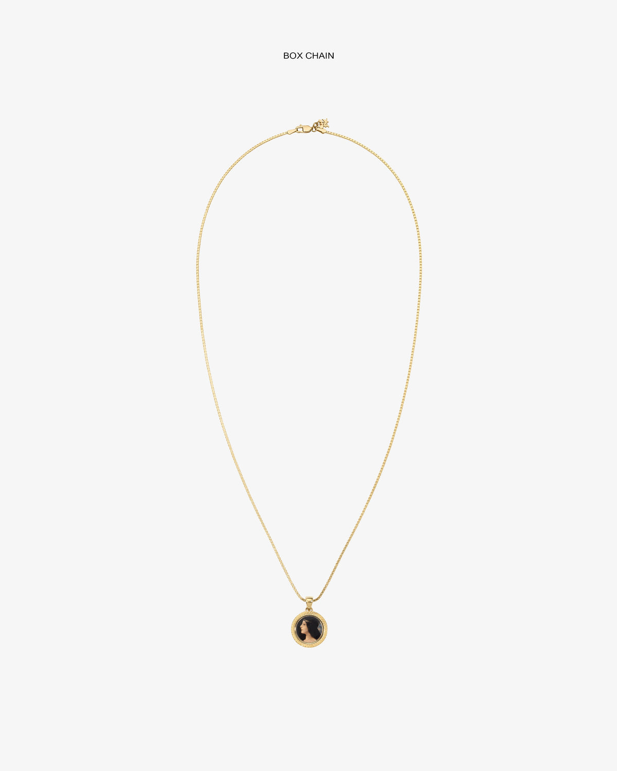 Aimé Leon Dore Exclusive - 14Kt Gold Hera Pendant Evening blue