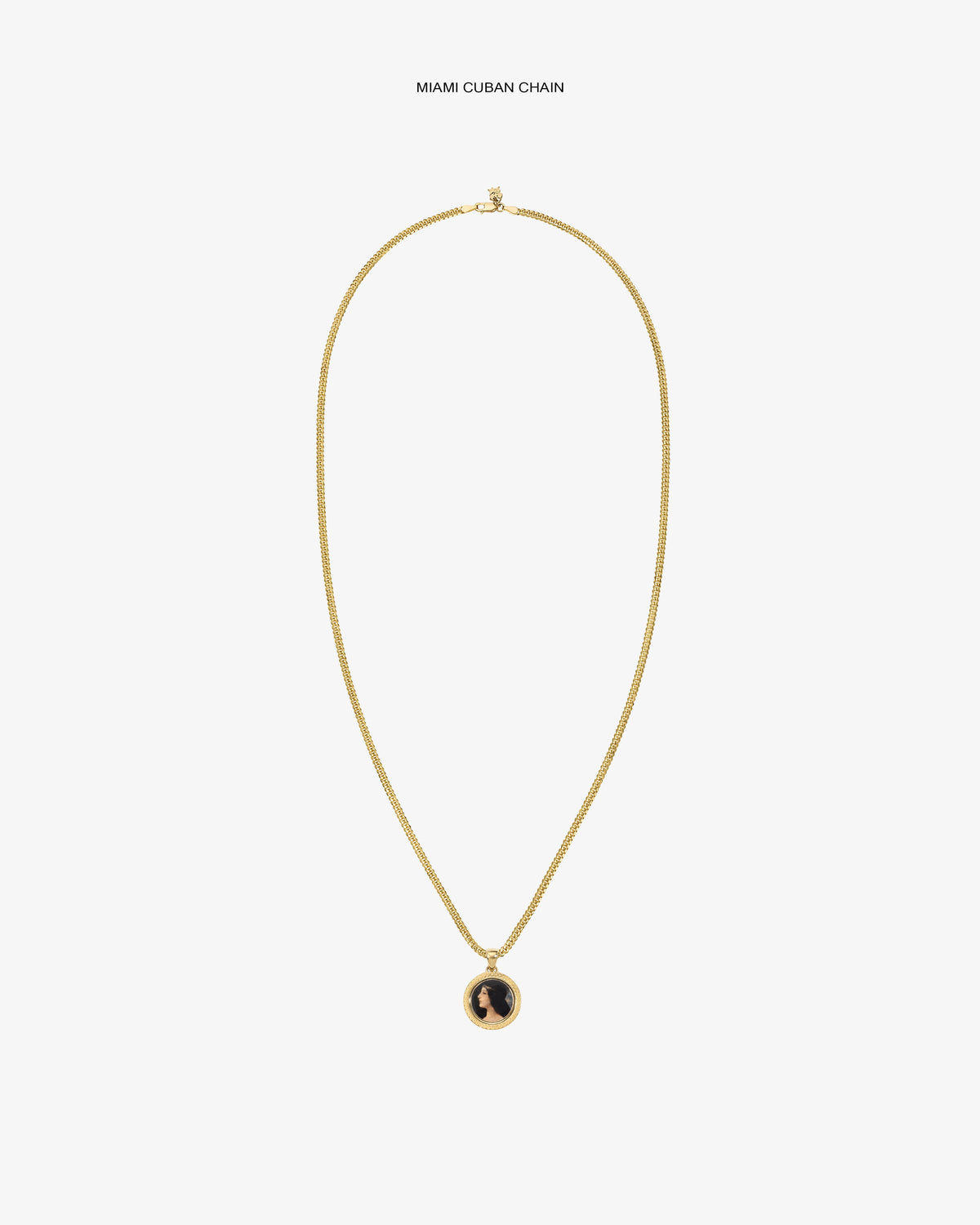 Aimé Leon Dore Exclusive - 14Kt Gold Hera Pendant Evening blue