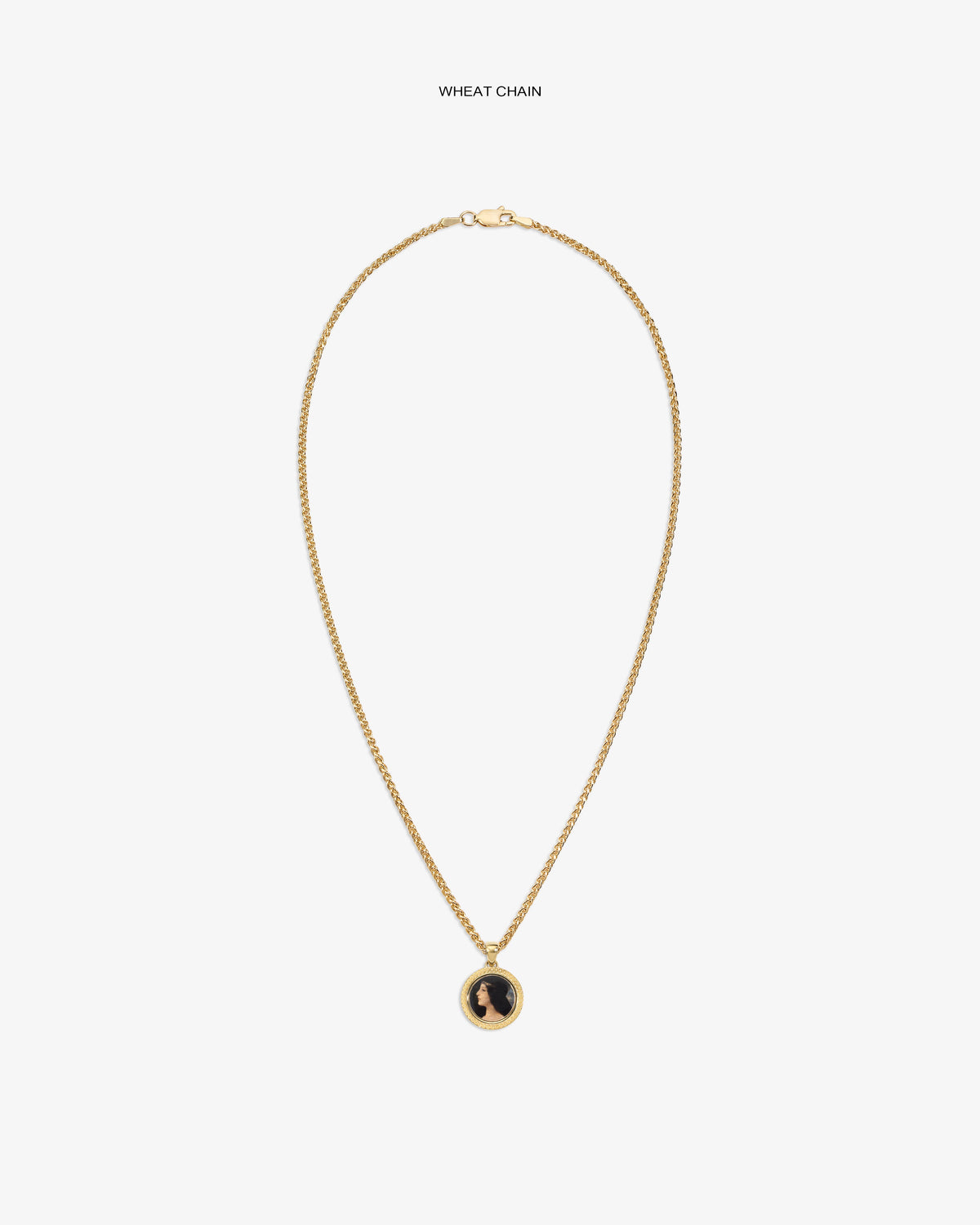 Aimé Leon Dore Exclusive - 14Kt Gold Hera Pendant Evening blue