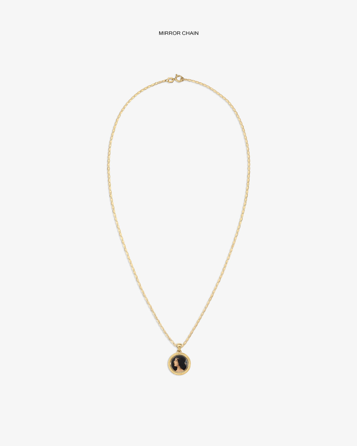 Aimé Leon Dore Exclusive - 14Kt Gold Hera Pendant Evening blue