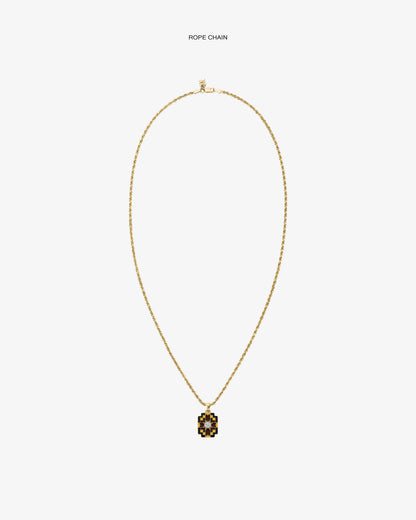 Aimé Leon Dore Exclusive - Diamond Mosaic Pendant Evening blue