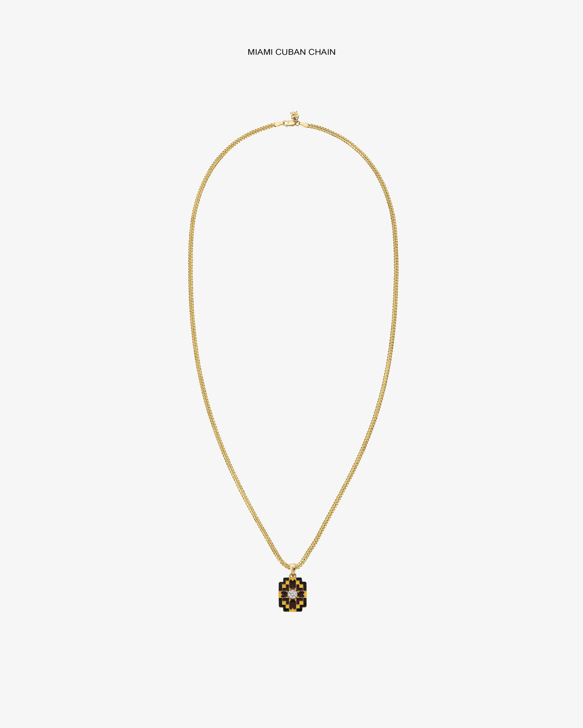 Aimé Leon Dore Exclusive - Diamond Mosaic Pendant Evening blue