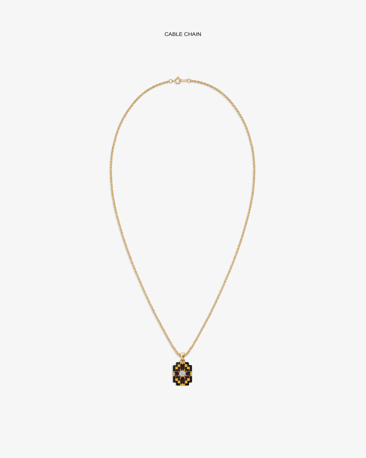 Aimé Leon Dore Exclusive - Diamond Mosaic Pendant Evening blue
