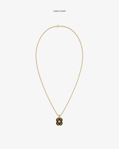 Aimé Leon Dore Exclusive - Diamond Mosaic Pendant Evening blue