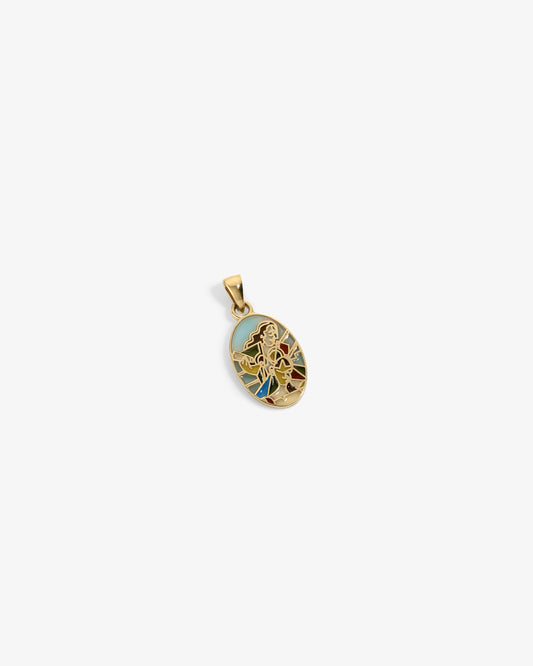 Aimé Leon Dore Premium - 14Kt Gold Molina Pendant Evening blue