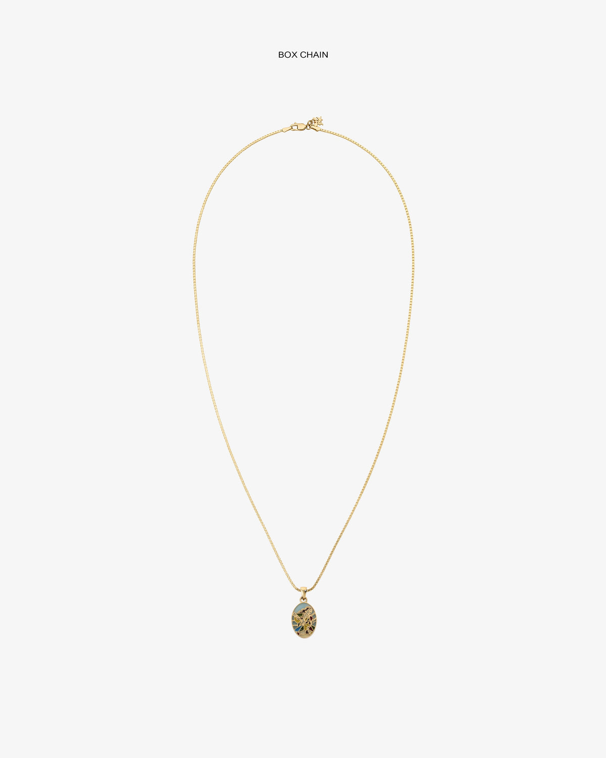 Aimé Leon Dore Premium - 14Kt Gold Molina Pendant Evening blue