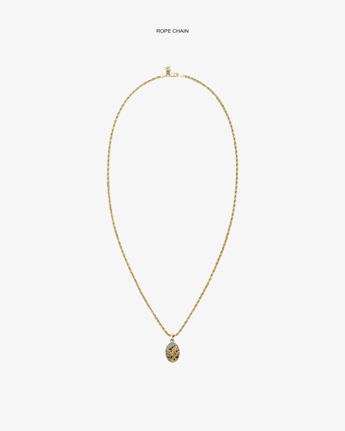 Aimé Leon Dore Premium - 14Kt Gold Molina Pendant Evening blue