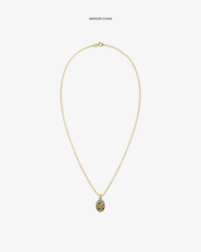 Aimé Leon Dore Premium - 14Kt Gold Molina Pendant Evening blue