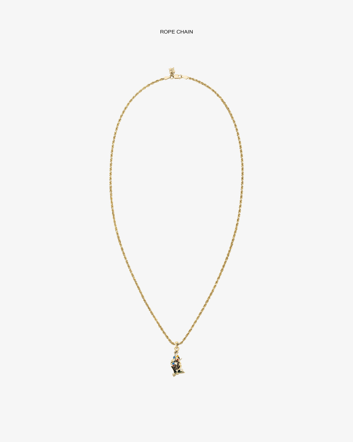 Aimé Leon Dore Premium - 14Kt Gold Musician Pendant Evening blue