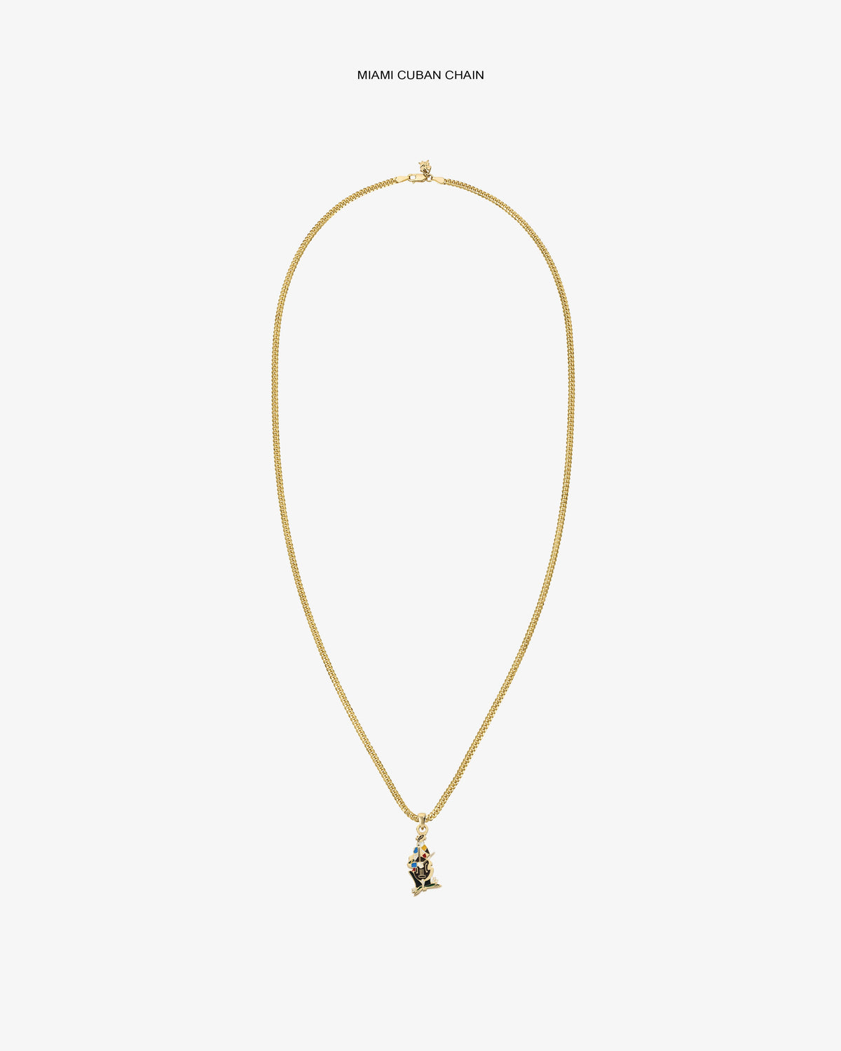 Aimé Leon Dore Premium - 14Kt Gold Musician Pendant Evening blue