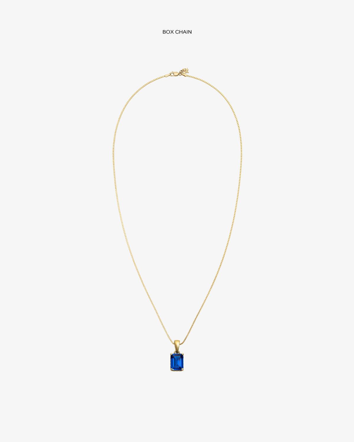 Aimé Leon Dore Special Offer - 14Kt Gold Gemstone Pendant Evening blue
