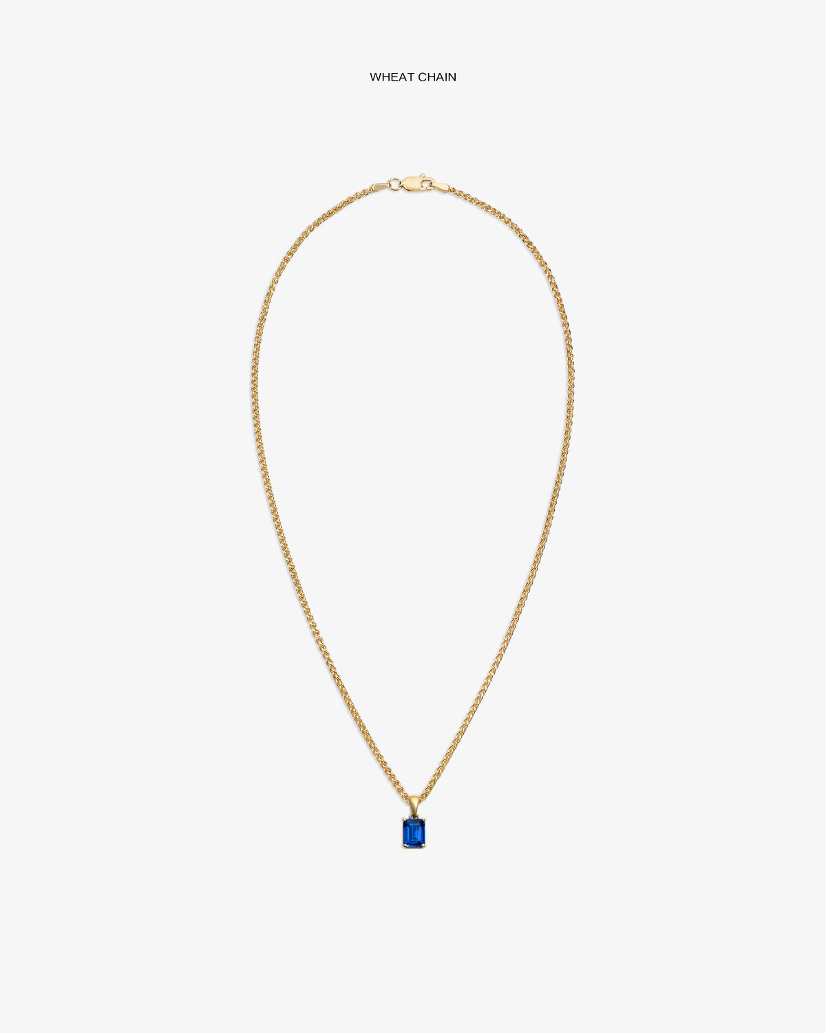 Aimé Leon Dore Special Offer - 14Kt Gold Gemstone Pendant Evening blue