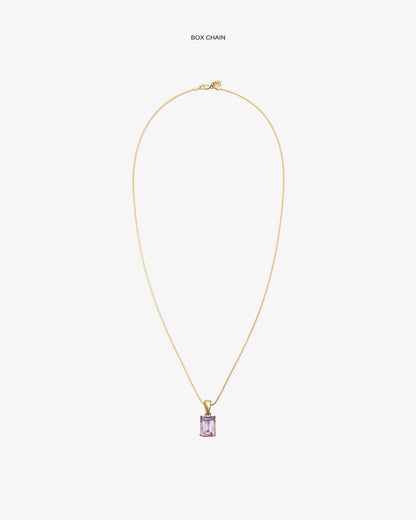 Aimé Leon Dore Everyday - 14Kt Gold Gemstone Pendant Evening blue