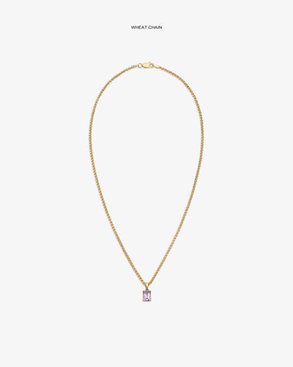 Aimé Leon Dore Everyday - 14Kt Gold Gemstone Pendant Evening blue